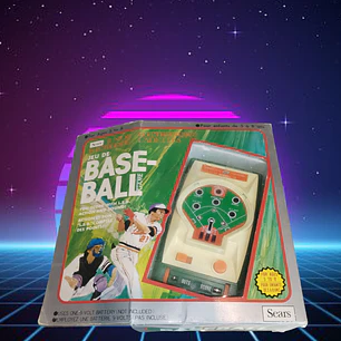 Baseball handheld Led Sears ochentero nuevo en su caja original 