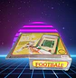 Football handheld Led Sears ochentero nuevo en su caja original  - Miniatura 2