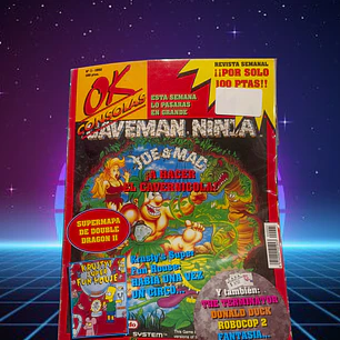 Revista Ok Consola N°5 noventas incluye poster original 