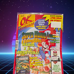 Revista Ok Consola N°11 noventas incluye poster original 1992