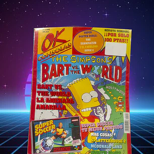 Revista Ok Consola N°9 noventas incluye poster original 