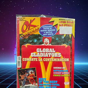 Revista Ok Consola N°25 noventas incluye poster original 