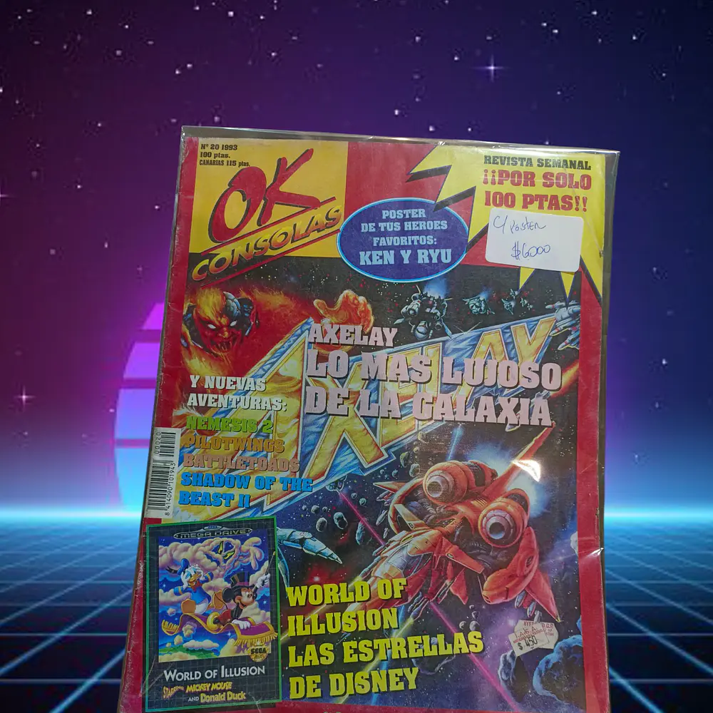  Revista OK Consolas N°20 Impecable con su poster original. 
