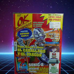  Revista OK Consolas N°13 Impecable con su poster original. 