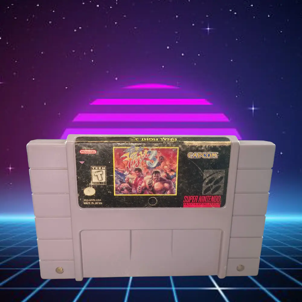 Final fight 3 supernintendo original 2