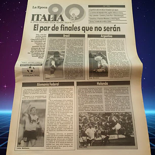 Italia 90 Suplemento Diario La epoca DIA 16
