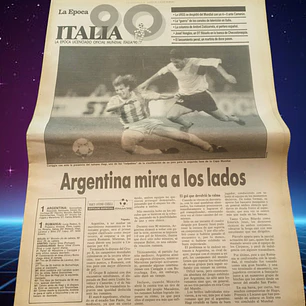 Italia 90 Suplemento Diario La epoca SN
