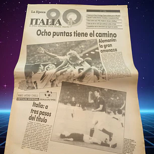Italia 90 Suplemento Diario La epoca Dia 21