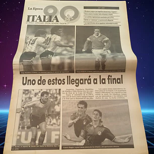 Italia 90 Suplemento Diario La epoca Dia 23