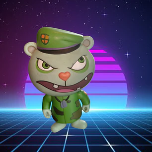 Flippy malvado Happy Tree Friends original 2004