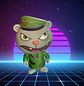 Flippy malvado Happy Tree Friends original 2004 - Miniatura 1