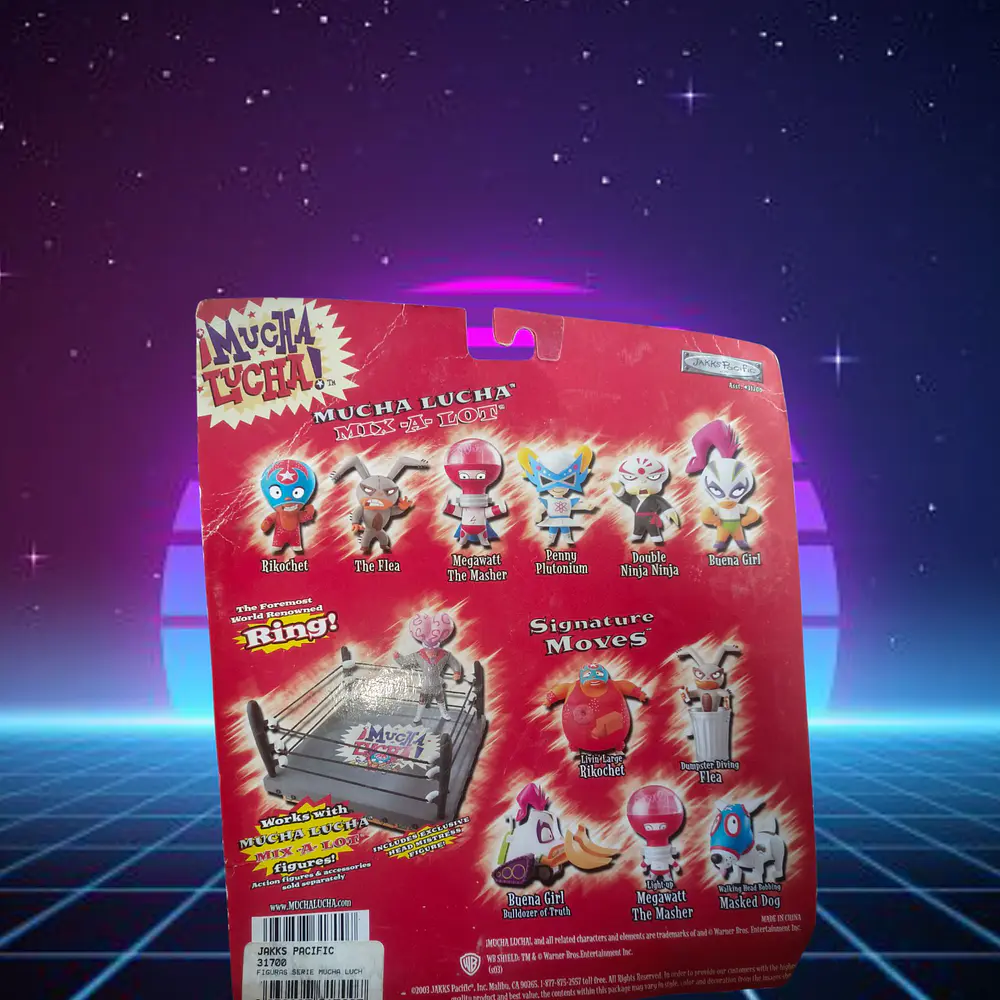 ¡Mucha lucha! Buena Girl Mix -a- Lot sellado Jakks Pacific 2003 2