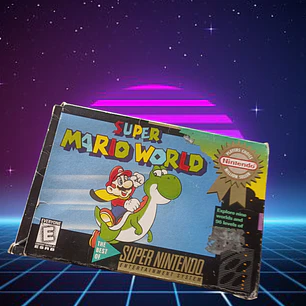 Super Mario World Caja original Nintendo Player Choise