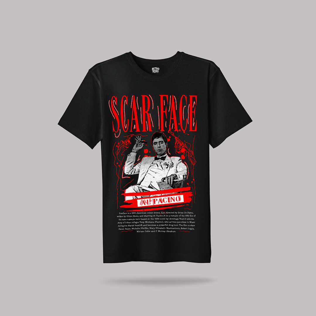 Polera Scarface 1