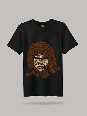 Polera Jim Morrison Caligrama