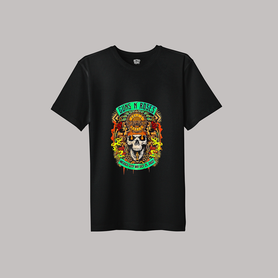 Polera Guns & Roses - Mexico 2022 1