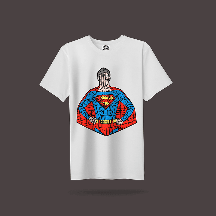 Polera Superman Caligrama 1