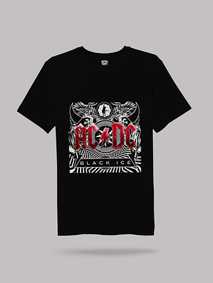 Polera AC/DC Black Ice