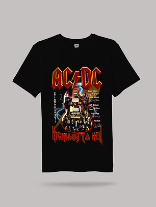 Polera AC/DC Highway to Hell