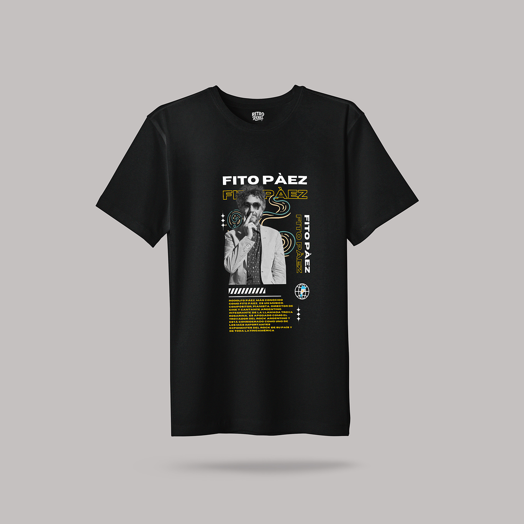 Polera Fito Paez 1