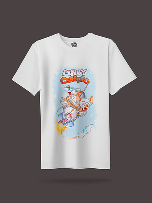 Polera Pinky y Cerebro
