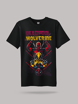 Polera Deadpool Walverine