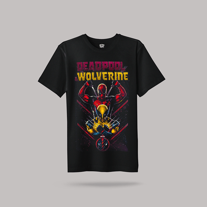 Polera Deadpool Walverine 1