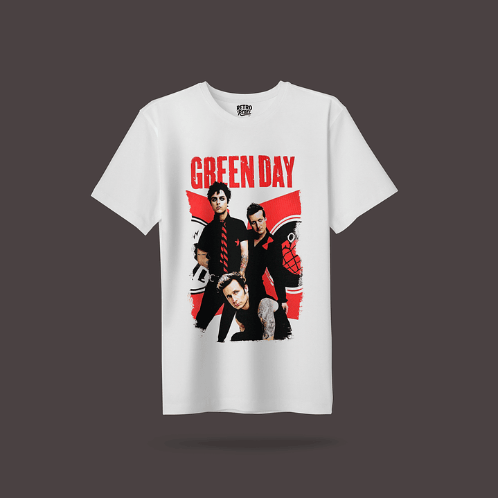 Polera Green Day 1
