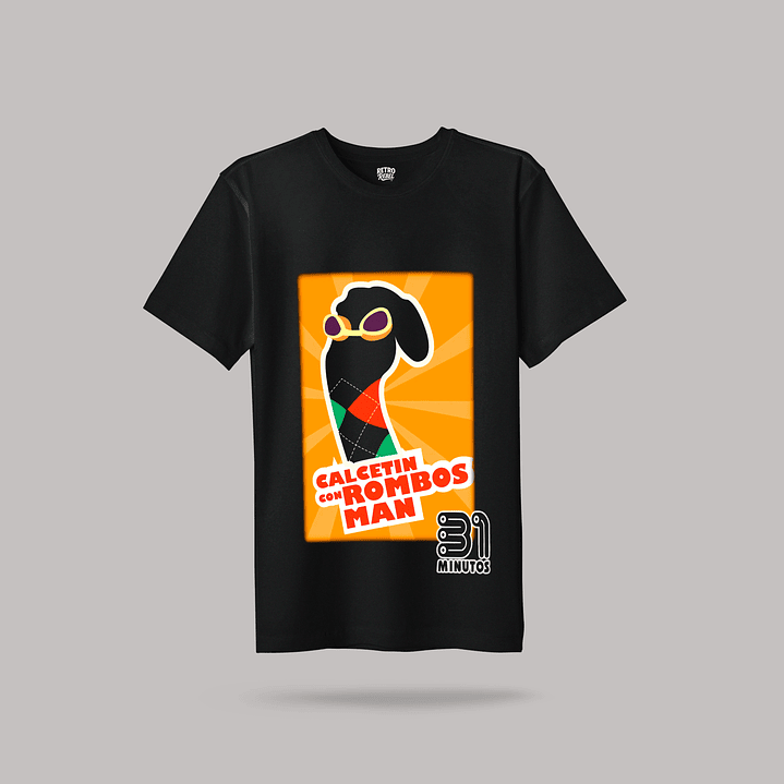 Polera Calcetin con RombosMan 1
