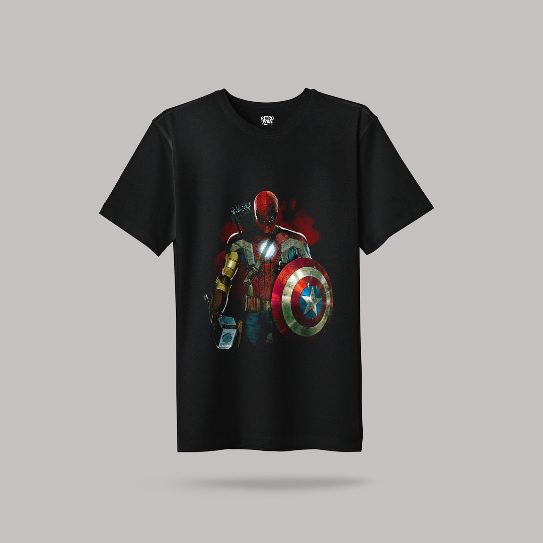 Polera Hombre Araña 1