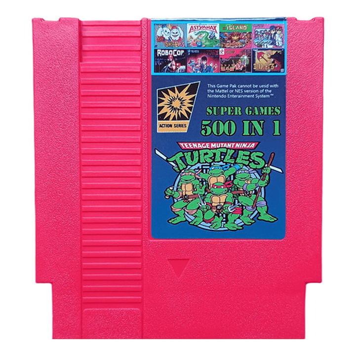 Multijuego 500 Juegos En 1  Nes 1