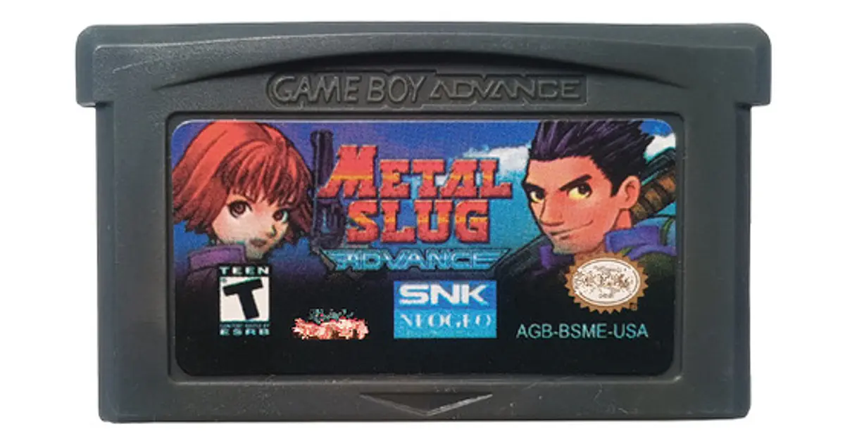 Metal Slug Advance Compatible Gba
