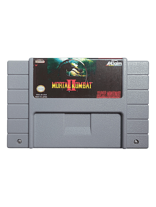 Mortal Kombat 2 Compatible Snes