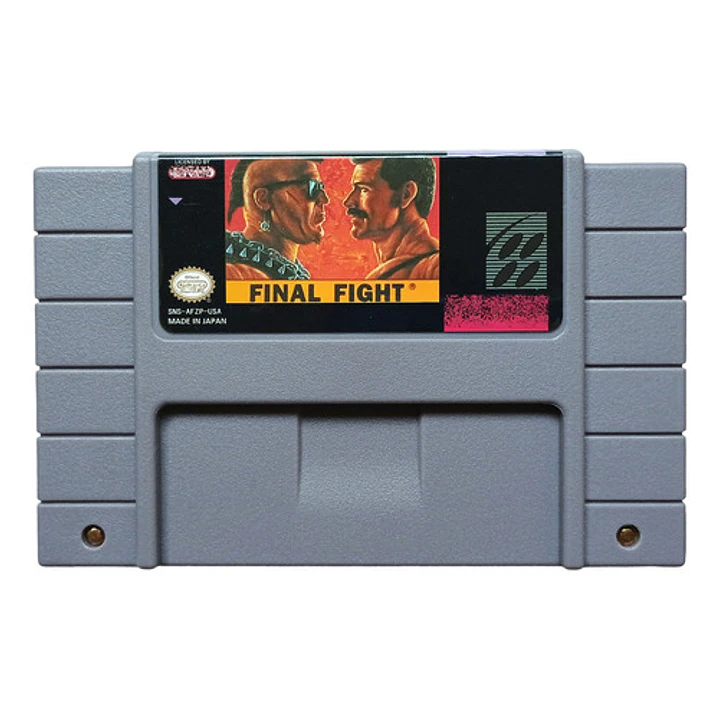 Final Fight Compatible Snes 1