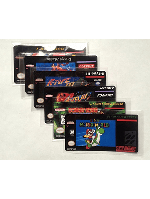 Caratulas/labels Snes