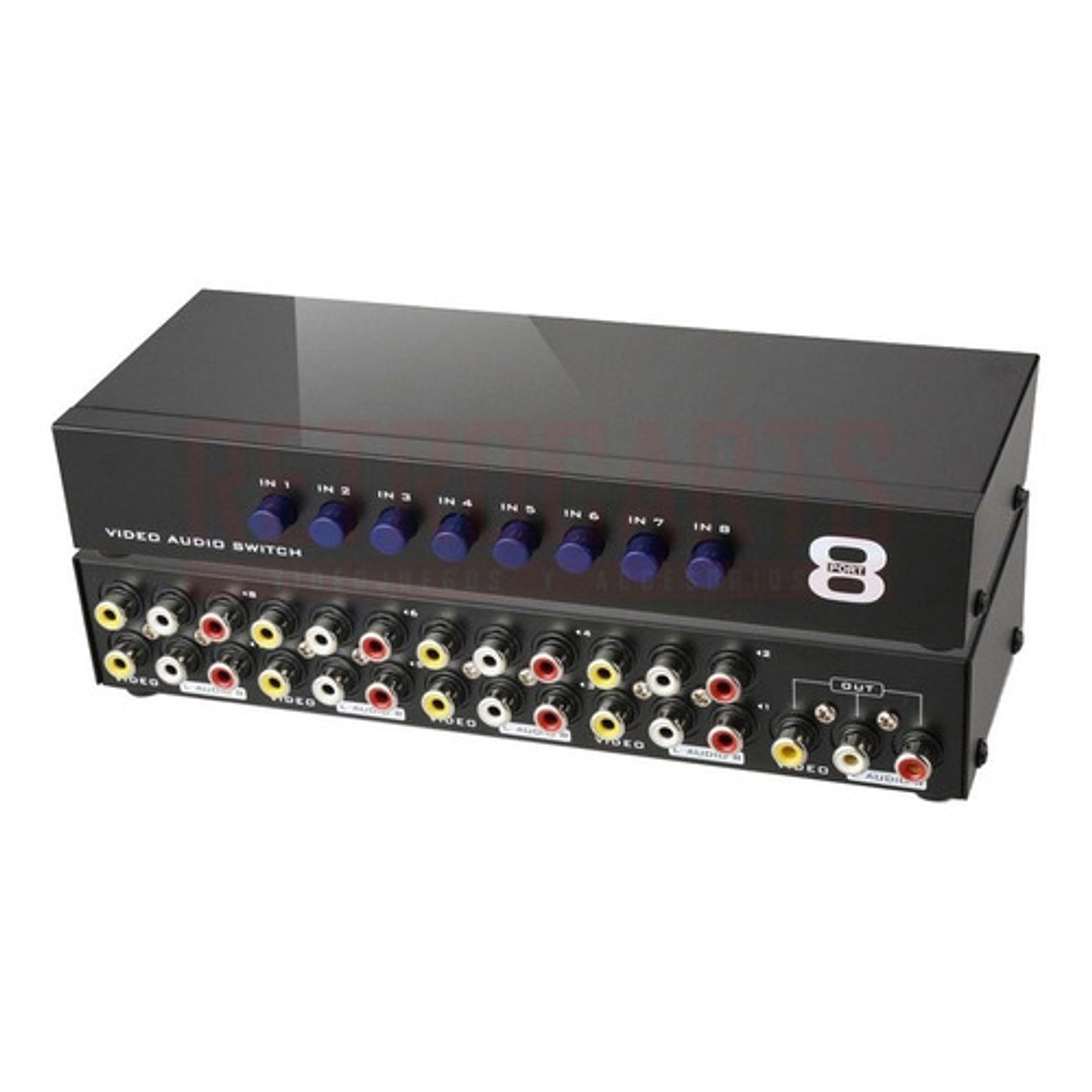 Switch Splitter Rca 8 Entradas 1 Salida (envio Gratis) 1