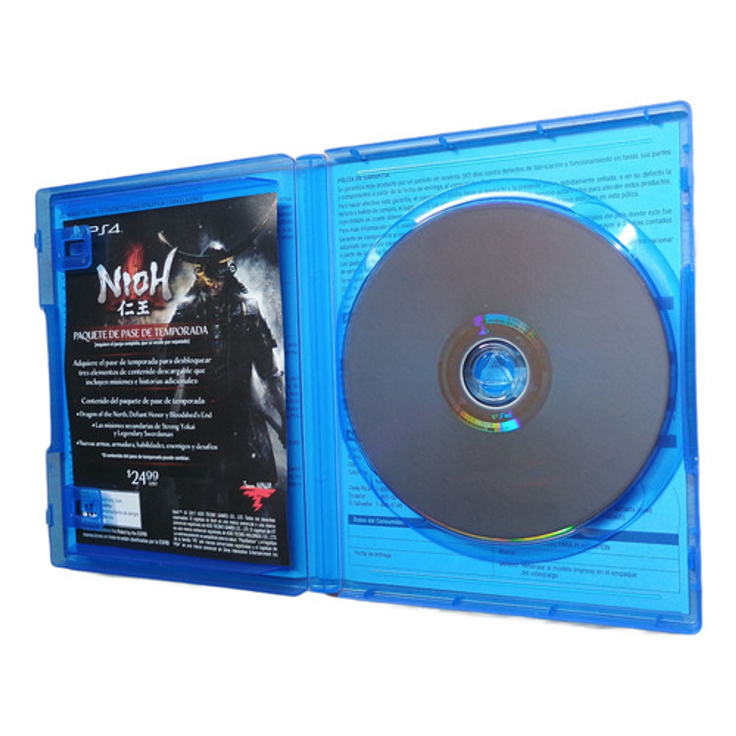 Nioh Playstation Ps4 3