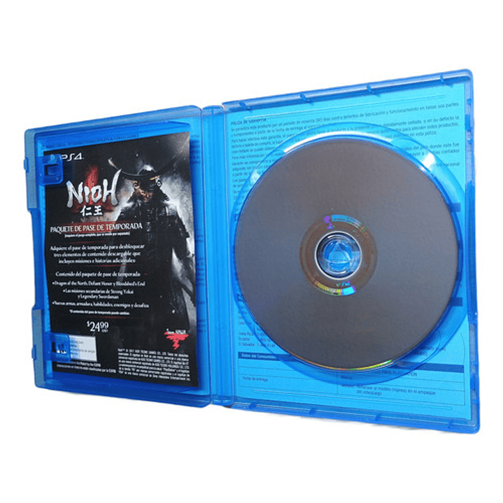 Nioh Playstation Ps4 3