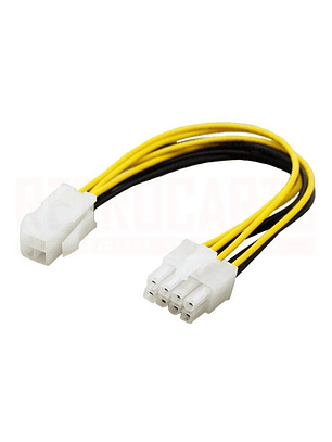 Cable Poder Conversor 4 A 8 Pines