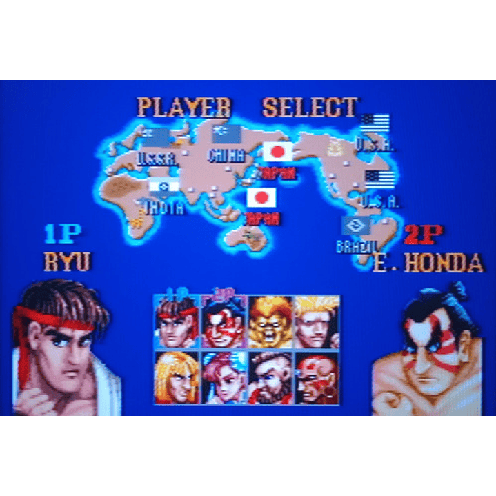 Street Fighter 2 Sfc Snes 4