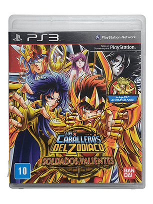 Caballeros Del Zodiaco Soldados Valientes Playstation Ps3