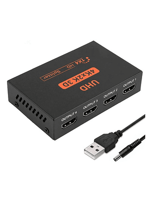 Splitter Hdmi 1 Entradas 4 Salida