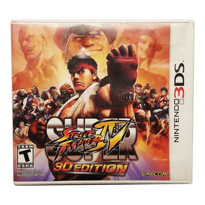 Super Street Fighter 4 3ds 2ds 1