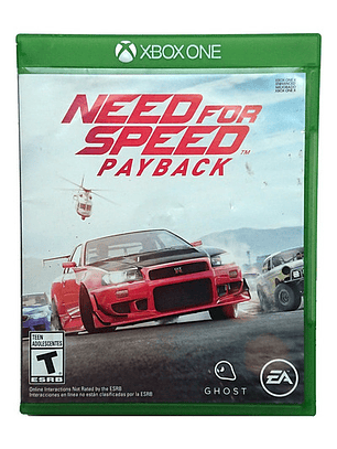Need For Speed: Payback Xbox One 