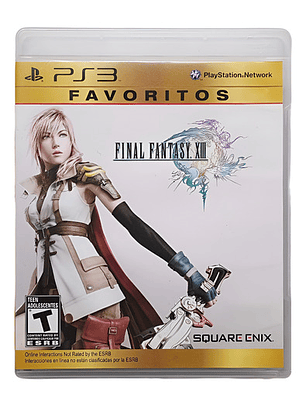 Final Fantasy Xiii Ps3