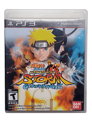 Naruto Shipudden Ultimate Ninja Storm Generations Ps3