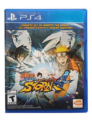 Naruto Shippuden: Ultimate Ninja Storm 4  Ps4  