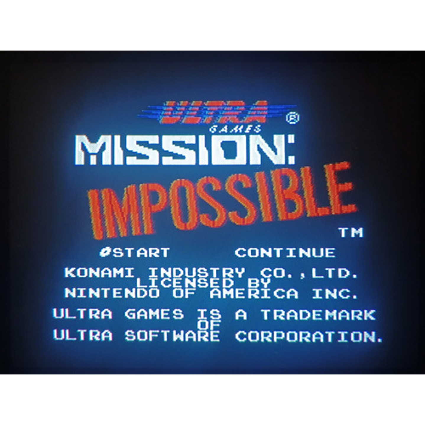 Mission Impossible Nes 2