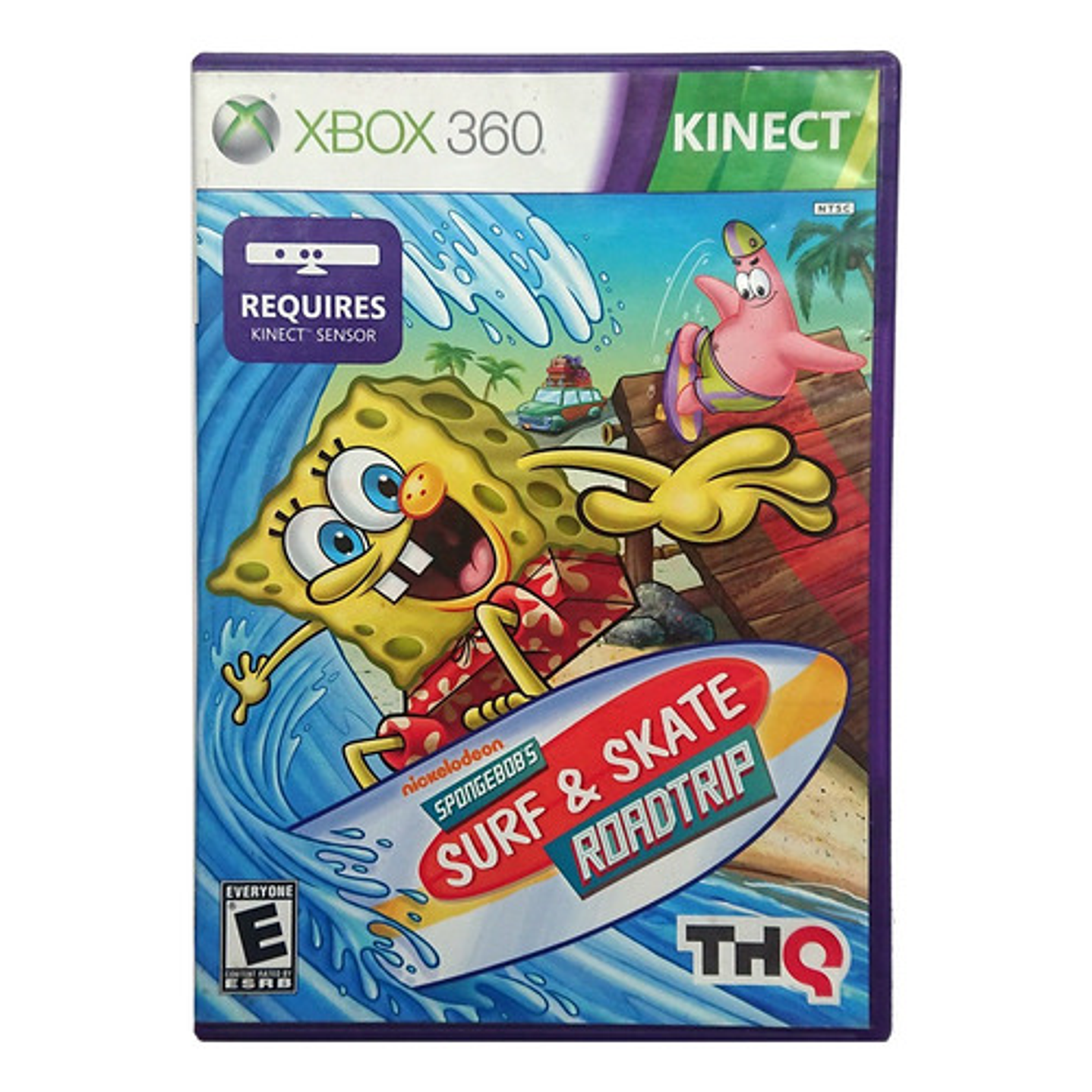 Nickelodeon Spongebob Surf Skate Trip Xbox 360 1