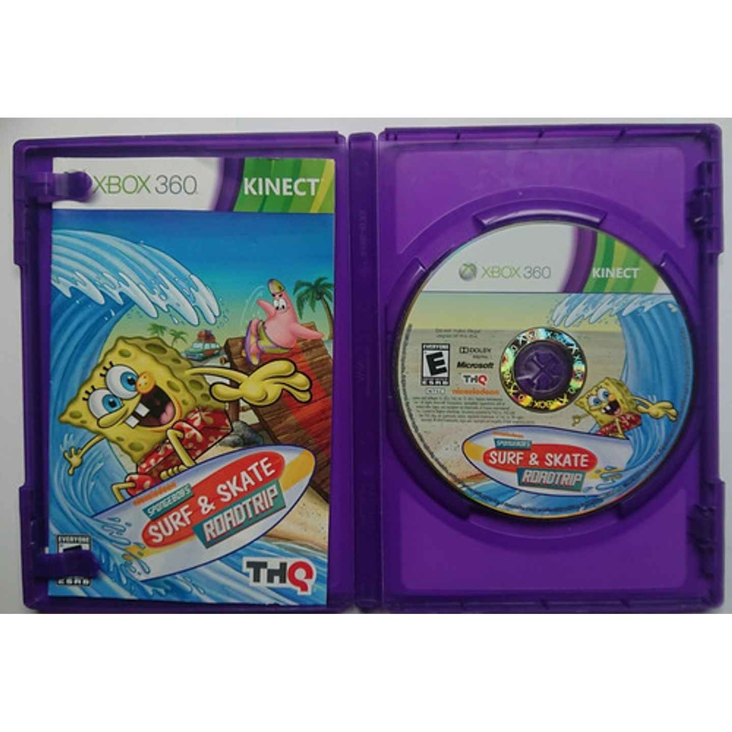 Nickelodeon Spongebob Surf Skate Trip Xbox 360 3